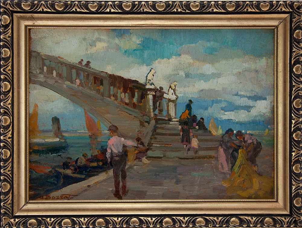 achille attilio bozzato: Ponte di Vigo Chioggia